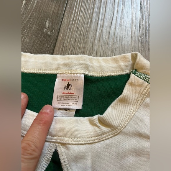 Hanna Andersson Kids Buddy the Elf Pajama Top Holiday Costume - Size 12 - Picture 2 of 5